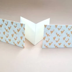 Leporello Fotoalbum Herzen Hochzeit 11x16cm Querformat Personalisierbar