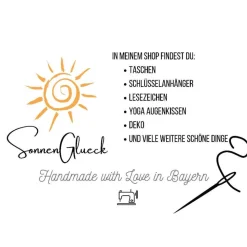 Lesezeichen Weihnachts Kranz gestickt aus Kunstleder gold – Geschenkidee Weihnachten & Adventskalender