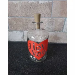 Leuchtflasche LED I love you