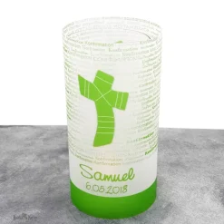 Lichthülle Konfirmation, Firmung oder Kommunion - Kreuz