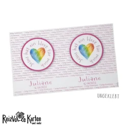 Lichthülle zur Kommunion - Jesus hat ein Herz für mich (2)