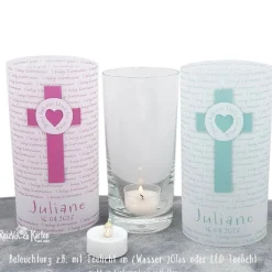 Lichthülle zur Kommunion - Jesus hat ein Herz für mich