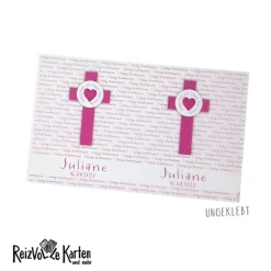 Lichthülle zur Kommunion - Jesus hat ein Herz für mich