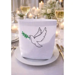 Lichtsäckchen Friedenstaube