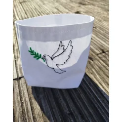 Lichtsäckchen Friedenstaube