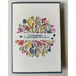 Liebeskarten Lieblingsmensch Valentinstag Muttertag gefertigt in Handarbeit