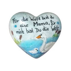 Liebevolle Umarmung - Ein Stein für die beste Mama zum Muttertag