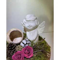 Liebevolles Grabgesteck Grabschmuck Grabdeko