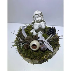 Liebevolles Grabgesteck Grabschmuck Grabdeko