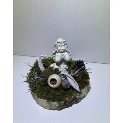 Liebevolles Grabgesteck Grabschmuck Grabdeko