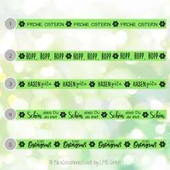 Lindt Osterhase Geschenkschachtel - Ostergeschenk, Mitbringsel, Ostern, Gastgeschenk, Osterdeko, personalisiert.