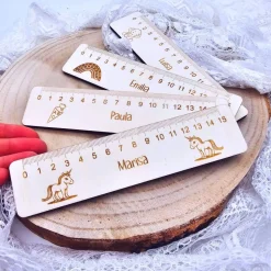 Lineal mit Namen | Geschenk Schulanfang | Mitgebsel Kindergeburtstag | personalisiertes Geschenk | Schulkind 2024