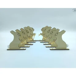 Lolli-Halter Osterhase aus Holz