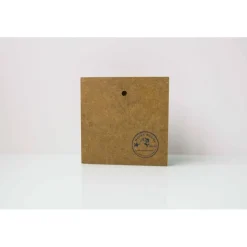 Lost Place, marode, verlassenes Haus, Villa, Foto auf Holz, im Quadrat, 10 x 10 cm