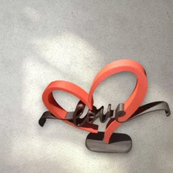 LOVE Schriftzug 3D Druck – Umweltfreundliches Valentinstagsgeschenk aus Bio PLA