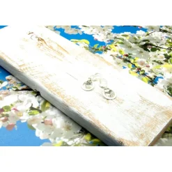 Lässige Unikat Ohrhänger aus Glas & Silber in crystal– Geschenkidee für Frauen, Ostern