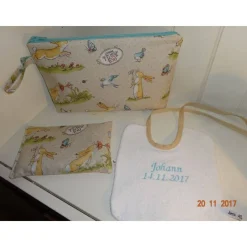 Lätzchen für's Baby individualisiert, Geschenk zur Geburt, Taufe