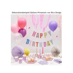 Luftballons im Rosa-Lila Mix