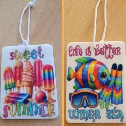 Lufterfrischer aus Filz ,für Deinen Eigenen Duft, fürs Auto oder für Zuhause, Geschenk, Wohnwagen