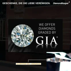 Lupenreine feinweisse Diamanten ab 0.02ct bis 0.25ct inkl. Echtheitszertifikat oder GIA Zertifikat & Lasergravur