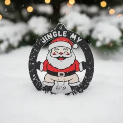 Lustiger Baumschmuck | Weihnachten Ornament | Weihnachtsanhänger | Weihnachtskugel | Geschenkidee Weihnachten