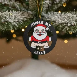 Lustiger Baumschmuck | Weihnachten Ornament | Weihnachtsanhänger | Weihnachtskugel | Geschenkidee Weihnachten