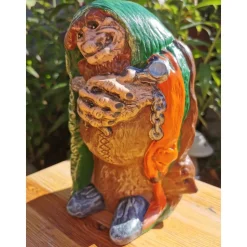 Lustiger Waldschrat aus Keramik