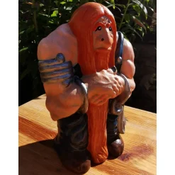 Lustiger Wikinger aus Keramik