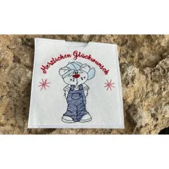 Lustiges Geschenk Schokihülle Schokoladenhülle/ Schokitasche/ Schokiverpackung Handarbeit Geburtstag