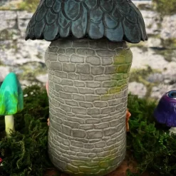 Magisch, verrücktes Monsterhaus, leuchtet mit LED-Teelicht im dunklen