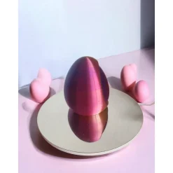 Magische Osterei Deko – Schimmerndes Überraschungsei aus PLA – Gadget & Geschenkidee für Oster Fans – 10cm / 15cm / 20cm