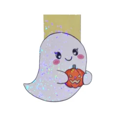 Magnetisches Lesezeichen „Kleiner Geist mit Kürbis