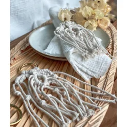 Makramee Serviettenringe 