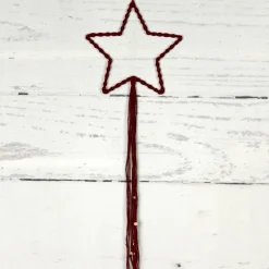 Makramee Stern Weihnachten Boho – Handgefertigte Deko zum Hängen für Tür, Fenster & Wand