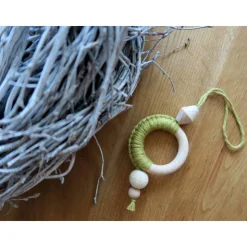 Makramee Weihnachtsschmuck - Weihnachtsbaum Anhänger