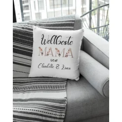 Mama Geschenk Personalisiertes Kissen für beste Mama | Muttertags Geschenke