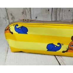 Mappe/Kosmetiktasche Sendung mit der Maus gelb in 3 Größen – Federmäppchen & Stiftetasche aus