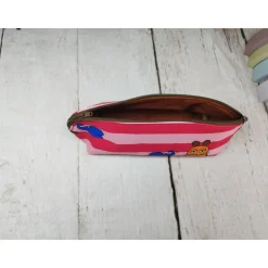 Mappe/Kosmetiktasche Sendung mit der Maus pink in 3 Größen – Federmäppchen & Stiftetasche aus Softshe
