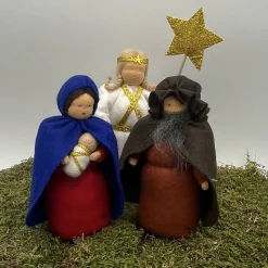 Maria - Jesuskind - groß - Jahreszeitentisch - Krippenfiguren  - Winter - Weihnachten