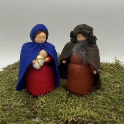Maria - Jesuskind - groß - Jahreszeitentisch - Krippenfiguren  - Winter - Weihnachten