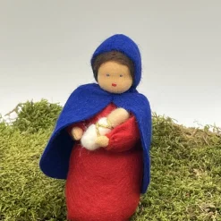 Maria - Jesuskind - klein - Jahreszeitentisch - Krippenfiguren  - Winter - Weihnachten