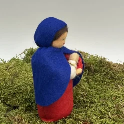 Maria - Jesuskind - klein - Jahreszeitentisch - Krippenfiguren  - Winter - Weihnachten