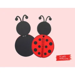 Marienkäfer basteln | Bastelset | Marienkäfer aus Papier basteln | Marienkäfer basteln | Marienkäfer als Glücksbringer