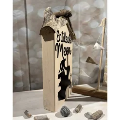 Maritime Deko Holzhäuschen Rügen – Handgemachte Treibholz Deko als Geschenk Lieblingsmensch