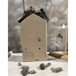 Maritime Deko Holzhäuschen Rügen – Handgemachte Treibholz Deko als Geschenk Lieblingsmensch