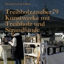 Maritime Deko personalisiert – Handmade Geschenk Baby & Freundin | Shabby Chic Treibholz Häuschen