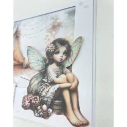 Maritime Geburtstagskarte mit Elfe – Glückwunschkarte Strand & Urlaub im Tippi Zelt– personalisierbar