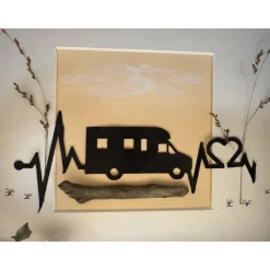 Maritimer Bilderrahmen personalisiert – Handmade Wanddeko | Geschenk zur Rente, Geburtstag & Jubiläum