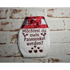 Möchtest du meine Patenonkel werden?