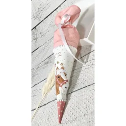 Mädchen Schultüte Geschwistertüte Pferd Lulu aus Stoff 35 cm